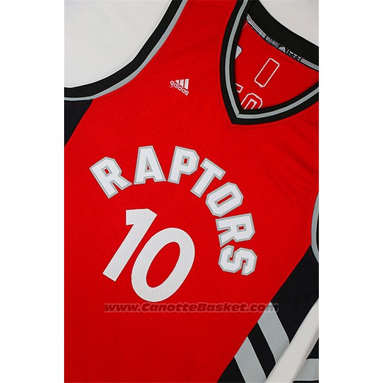 Maglia Toronto Raptors DeMar DeRozan #10 Rosso
